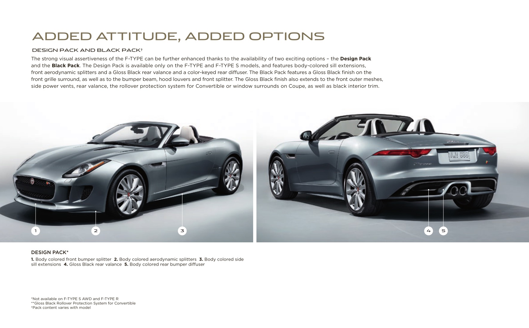 2016 Jaguar F-Type Brochure Page 17